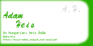 adam heis business card